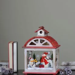Northlight 14.5" Red And White Snowman Holiday Scene Christmas Candle Lantern -Northlight Shop xqowofmcqthstoqdsimf3iqfdyyns6sf 53964.1588869712
