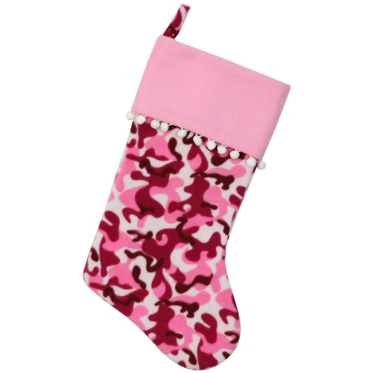 Northlight 15.75" Pink And Brown Camouflage Christmas Stocking With Cuff 1 Northlight 15.75" Pink And Brown Camouflage Christmas Stocking With Cuff