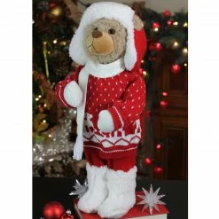 Northlight 20" White And Red Winter Boy Bear In Deer Sweater Christmas Decoration -Northlight Shop y71cpocfftvyk4m1mr9kgpugupbobffp 20887.1664811415