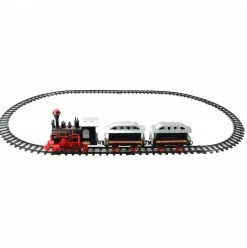 Northlight 13-Piece Red And Black Battery Operated Lighted And Animated Train Set With Sound 5 Northlight 13-Piece Red And Black Battery Operated Lighted And Animated Train Set With Sound -Northlight Shop zqiph2ptlufq659jb2mvttkrlklgdvv6 09250.1588870087