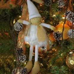 Northlight 13" Gold And White Standing Girl With Hat Tabletop Decoration -Northlight Shop zrqdt9dzqpo3urodwoegvmrfogkxktan 71212.1588870446